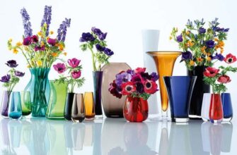 Разновидности ваз для цветов